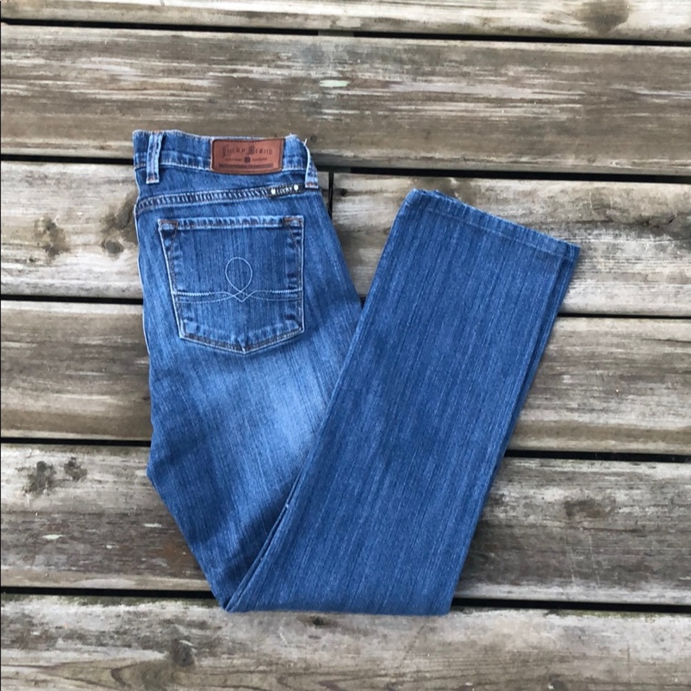 Lucky Brand Sophia Straight Ankle Jeans